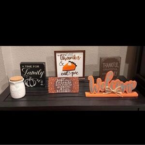Thanksgiving Decor Lot